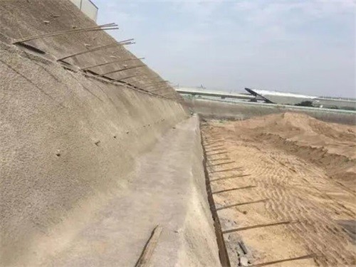 姜堰河道边坡加固